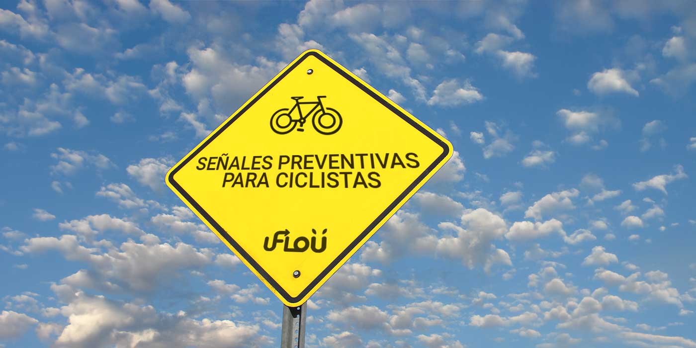 señales preventivas para ciclistas